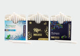 Aarogyam Herbals Tobacco And Nicotine Free Herbal Flavor Smoke For Relieve Stress & Mood Enhance Product - Mint, Relax, Blueberry Flavour - Pack Of 3 30 Sticks